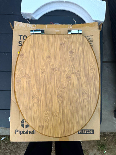 Pipishell wooden oval toilet - pipishell,