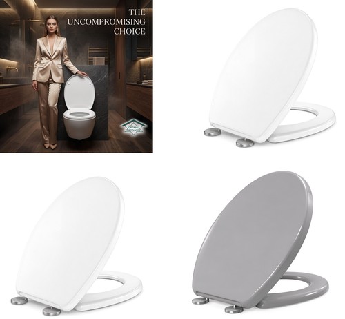 Quick release toilet seat soft - release,