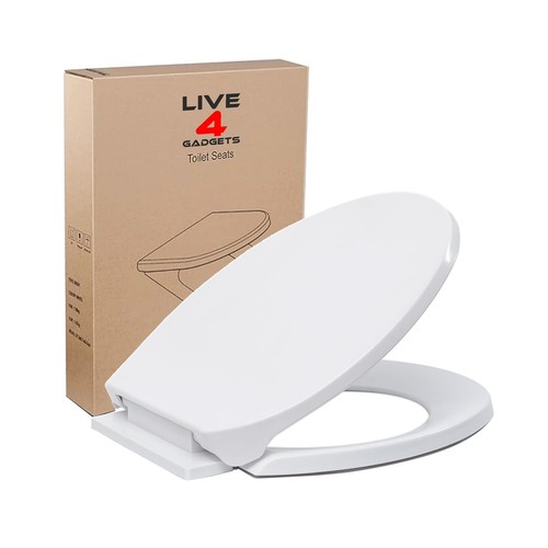 Toilet seat soft close - soft, luxury