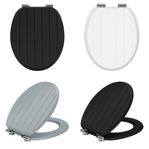 Soft close toilet - close, seat