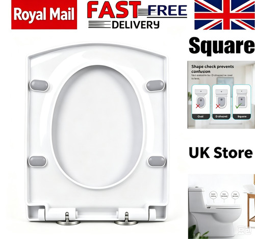 Luxury square toilet seat - square,