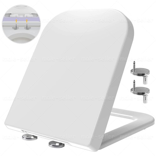 Luxury square toilet - square, seat