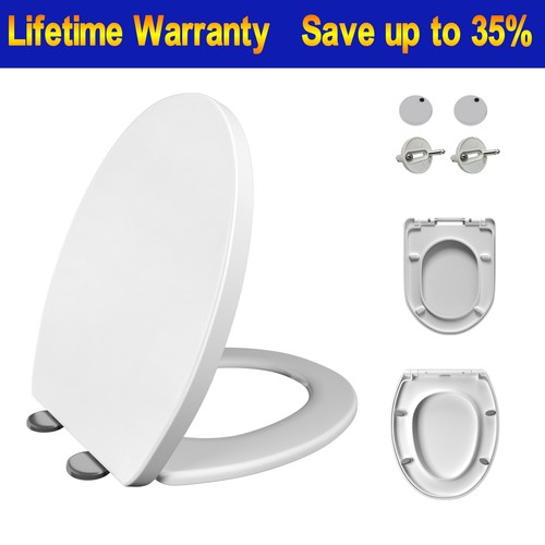 Luxury toilet seat heavy duty - luxury,