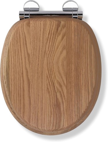 Solid oak toilet seat soft - toilet,
