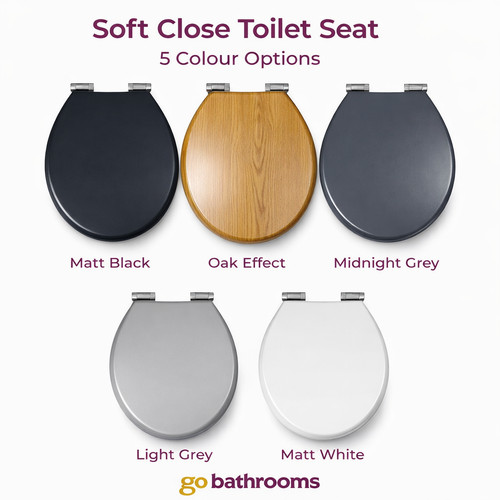 Universal soft close - soft, toilet