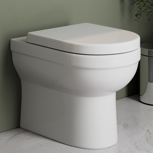 Shape toilet seat top fix - toilet,