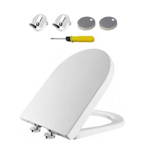Shape toilet seat white - d,