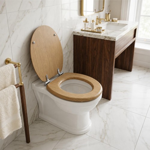 Dark oak soft close - close, wooden