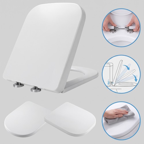 Luxury square toilet seat soft - toilet,