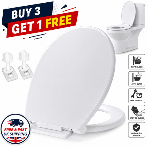 Soft close toilet seat - toilet,