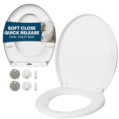 Livivo soft close toilet - soft,