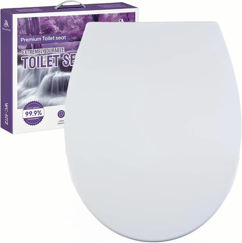 Toilet seat soft close heavy - soft,