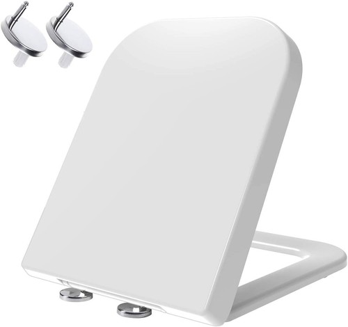 Soft close toilet - soft, white