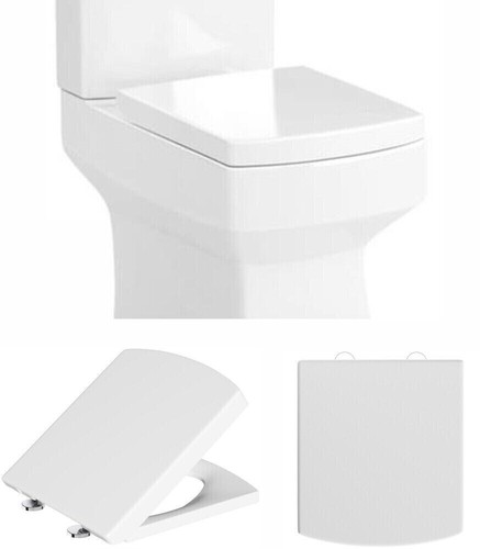 Soft close toilet seat - soft,