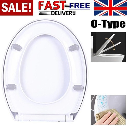 Soft close toilet seat white - toilet,